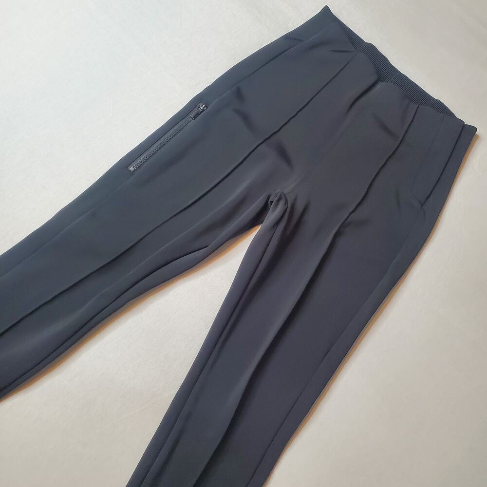 Athleta Women's Size 4 Glacier Snow Skinny Pant Black 511132